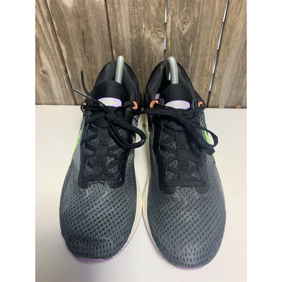 Nike React Miler 3 Anthracite Ghost Green 2022 Athletic Shoe Men's Size 7.5 - Picture 2 of 10